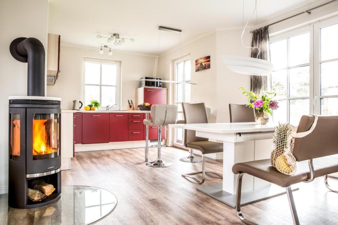 Haus Rose, Luxus-Ferienhaus In Fuhlendorf Fur 4 Personen Exterior foto